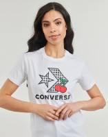 Женская футболка Converse Cherry Star Chevron Infill Tee White, s.XL фото №2 — интернет-магазин Desire.md