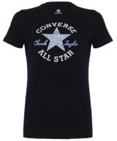 Женская футболка Converse Chuck Patch Infill Tee Black, s.XS