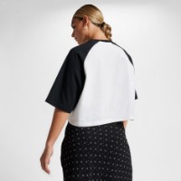 Женская футболка Converse Retro Chuck Cropped Tee Black, s.L фото №2 — интернет-магазин Desire.md