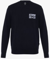 Мужская толстовка Converse Cons One Star Crew Black, s.M