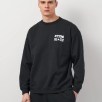 Мужская толстовка Converse Cons One Star Crew Black, s.L фото №2 — интернет-магазин Desire.md