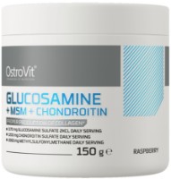 Защита суставов Ostrovit Glucosamine + MSM + Chondroitin 150g Raspberry