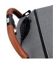 Коляска Momi Estelle Gray/Gold (WOSP00018) фото №9 — интернет-магазин Desire.md