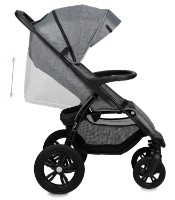 Коляска Momi Miya Grey (WOSP00032) фото №5 — интернет-магазин Desire.md