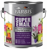Smalț Farbis Super Matt-Black 0.7L