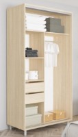 Шкаф-купе Mobildor-Lux Aron-S 120x210 Oak Sonoma/White (arons4415) K фото №2 — интернет-магазин Desire.md