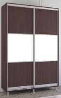 Dulap cu uşi glisante Mobildor-Lux Aron S 150x230 (2226 Wenghe) uși glisante din PAL (K) orizontal