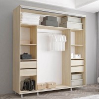 Шкаф-купе Mobildor-Lux Aron-S 200x240 Oak Sonoma/White (arons5280) K фото №2 — интернет-магазин Desire.md