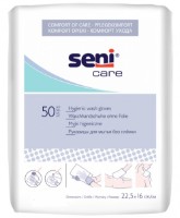 Рукавица для мытья Seni Care Wash Gloves 50pcs