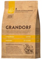 Hrană uscată pentru câini Grandorf Adult Mini 4 Meat 3kg