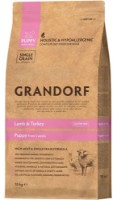 Hrană uscată pentru câini Grandorf Puppy Lamb & Turkey 10kg