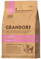 Hrană uscată pentru câini Grandorf Puppy Lamb & Turkey 1kg