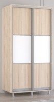 Dulap cu uşi glisante Mobildor-Lux Aron P 120x210 (3025 Stejar Sonoma) uși glisante din PAL (K) orizontal