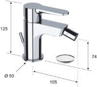 Смеситель для биде Remer Winner W20 фото №2 — интернет-магазин Desire.md