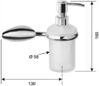 Dozator săpun lichid Remer ZP 13 imaginea #2 — magazin online Desire.md