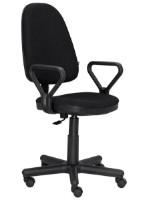 Офисное кресло AMF Prestige Lux A-01 Black