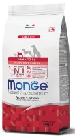 Hrană uscată pentru câini Monge Superpremium Mini Puppy & Junior Rich in Chicken 3kg