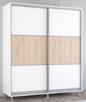 Dulap cu uşi glisante Mobildor-Lux Aron-P 190x200 White/Oak Sonoma (aronp3478) K imaginea #1 — magazin online Desire.md