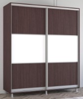 Шкаф-купе Mobildor-Lux Aron P 190x230 (2226 Wenghe) uși glisante din PAL (K) orizontal фото №1 — интернет-магазин Desire.md
