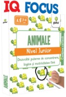 Книга IQ Focus. Animale. Junior. 3-4 ani (9789731497990)