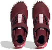 Bocanci pentru copii Adidas Fortatrail El K Burgundy s.28