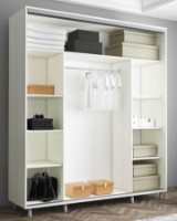 Dulap cu uşi glisante Mobildor-Lux Aron-P 190x230 White (aronp2841) imaginea #2 — magazin online Desire.md