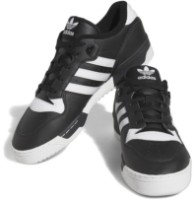 Adidași pentru bărbați Adidas Rivalry Low Core Black/Cloud White, s.40.5