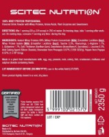 Proteină Scitec-nutrition 100% Whey Protein Professional 2350g Vanilla imaginea #3 — magazin online Desire.md