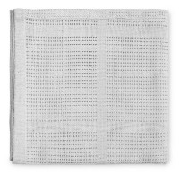 Одеяло для малышей Sensillo  Ajur Lulu 95x95cm Gray (42703)