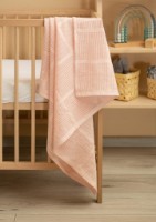 Plapumă pentru bebeluși Sensillo  Ajur Lulu 95x95cm Pink (42701) imaginea #2 — magazin online Desire.md