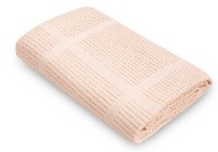 Одеяло для малышей Sensillo  Ajur Lulu 95x95cm Pink (42701)
