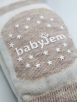 Genunchiere de protectie pentru bebelusi BabyJem Beige (586) imaginea #2 — magazin online Desire.md