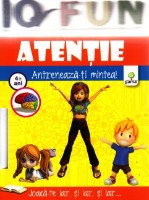 Книга IQ Fun. Atentie 4+ (9789731493749) фото №1 — интернет-магазин Desire.md