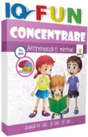 Книга IQ Fun. Concentrare 5+ (9789731494654)