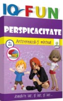 Книга IQ FUN. Perspicacitate 4+ (9789731493725)