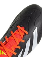 Ghete pentru fotbal Adidas Predator League Fg Core Black/Cloud White/Solar Red, s.41.5 imaginea #2 — magazin online Desire.md