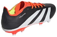 Ghete pentru fotbal Adidas Predator League Fg Core Black/Cloud White/Solar Red, s.42.5 imaginea #6 — magazin online Desire.md