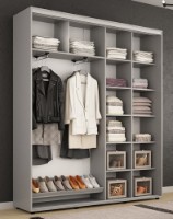 Dulap cu uşi glisante Mobildor-Lux Compact 220x220 uși glisante PAL cu ornament grecesc imaginea #2 — magazin online Desire.md