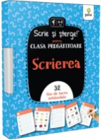 Книга Scrie si sterge! Scrierea • prescolari clasa pregatitoare (9786060562597)