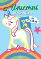 Cartea Unicorni strălucitori de colorat (9786060241706)