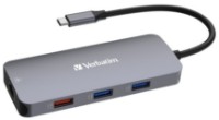 Statie de andocare Verbatim 9-in-1 USB-C Pro Multiport Hub (32152)