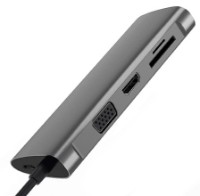 Док-станция WiWU Alpha 11 in 1 Gray фото №2 — интернет-магазин Desire.md