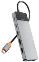 Док-станция WiWU Linker Series A12 in 1 Gray фото №2 — интернет-магазин Desire.md