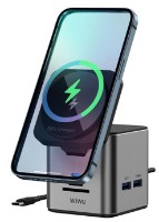 Statie de andocare WiWU Wi-W025 Gray imaginea #2 — magazin online Desire.md