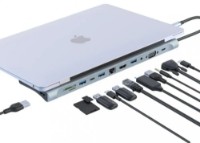 Док-станция XO HUB010 12 in 1 Tarnish фото №3 — интернет-магазин Desire.md