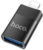 Adaptor Hoco UA17 Lightning to USB Black