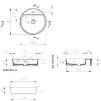 Умывальник Bocchi Sottile (1599-020-0126) фото №2 — интернет-магазин Desire.md