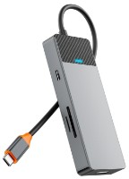 Multiplicator WiWU Linker Series A721HD Gray imaginea #2 — magazin online Desire.md