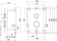 Baterie pentru cadă Ferro Fiesta BFI7P2BOX imaginea #3 — magazin online Desire.md