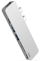 Разветвитель WiWU T8 Hub Gray